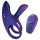 Hueman Infinity Ignite - anneau pénis et testicules vibrant - silicone violet