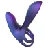 Hueman Infinity Ignite - anneau pénis et testicules vibrant - silicone violet