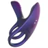 Hueman Infinity Ignite - anneau pénis et testicules vibrant - silicone violet