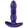 Hueman Supernova - plug anal vibrant à va-et-vient - silicone violet