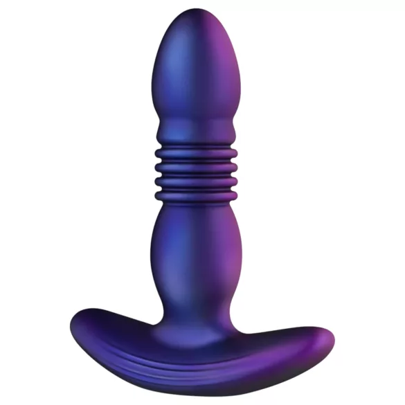 Hueman Supernova - plug anal vibrant à va-et-vient - silicone violet