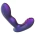 Hueman Galaxy - vibromasseur anal pulsant - silicone violet