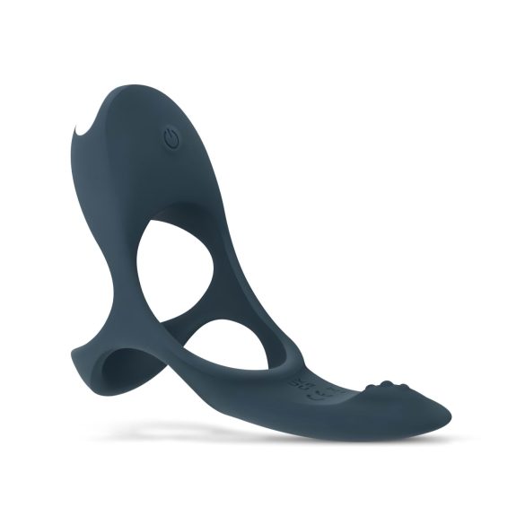 Boners - anneau pénis et testicules avec stimulateur clitoridien