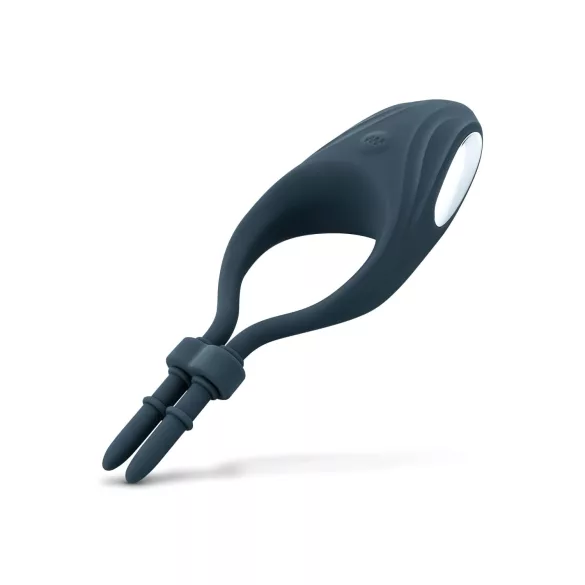 Boners - anneau pénien vibrant réglable - silicone bleu