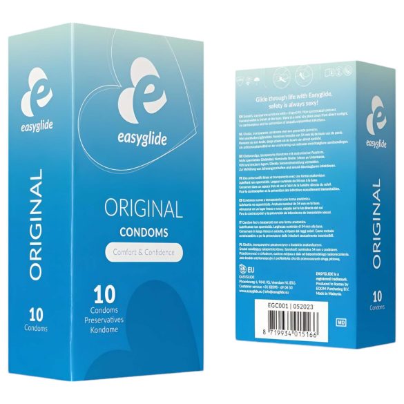 EasyGlide - Préservatifs originaux - 10 pièces