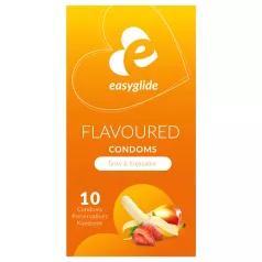 EasyGlide - préservatifs aromatisés fruits - 10 pièces