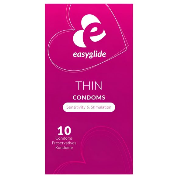 EasyGlide - préservatif ultra fin - boîte de 10