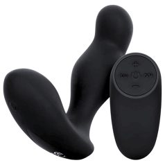 Easytoys - plug anal vibrant télécommandé - silicone noir