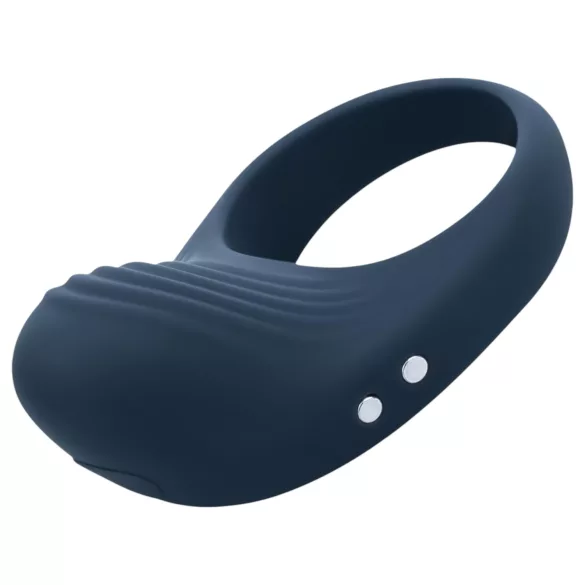 Boners - anneau pénien vibrant rechargeable - silicone gris