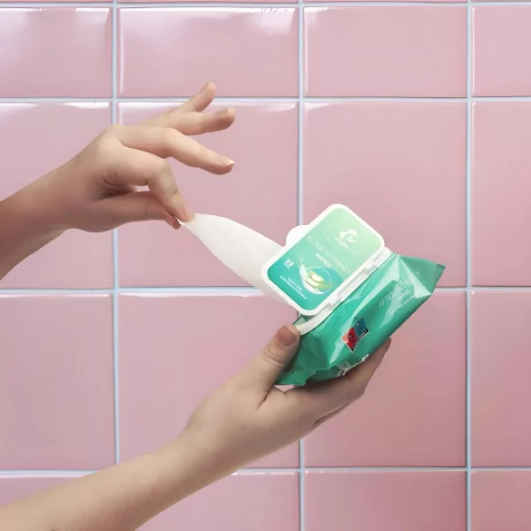 EasyGlide - lingettes intimes après rapport - lot de 25
