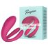 Teazers - vibromasseur couple 3 moteurs - silicone rose