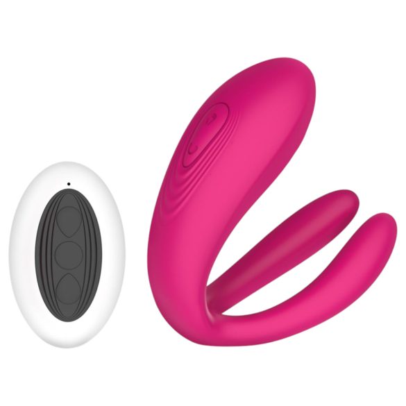 Teazers - vibromasseur couple 3 moteurs - silicone rose