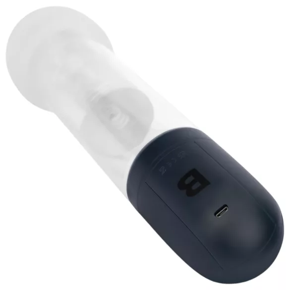 Boners - masturbateur pompe pénienne automatique (transparent-noir)