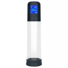 Boners - pompe à pénis automatique LCD - transparent noir