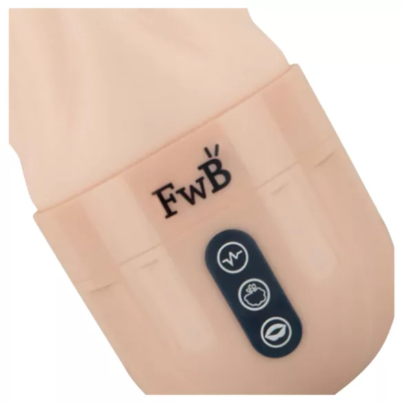 FWB - masturbateur réaliste vibrant et suceur - vagin artificiel couleur chair