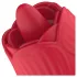 Teazers Rose - vibromasseur à va-et-vient avec stimulateur clitoridien langue (rouge)