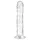 EasyToys - gode ceinture sans harnais - 16 cm - transparent