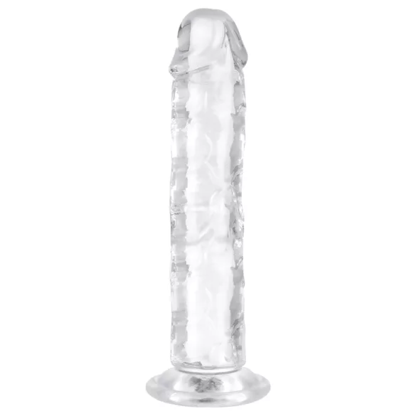 EasyToys - gode ceinture sans harnais - 16 cm - transparent