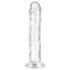 EasyToys - gode ceinture sans harnais - 16 cm - transparent