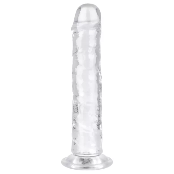 EasyToys - gode ceinture sans harnais - 16 cm - transparent