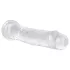 EasyToys - gode ceinture sans harnais - 16 cm - transparent