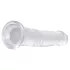 EasyToys - gode ceinture sans harnais - 16 cm - transparent