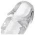 EasyToys - gode ceinture sans harnais - 16 cm - transparent