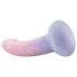 EasyToys Mermaid - gode ceinture pailleté - 19cm - rose