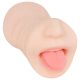 FWB - Lily Brooks Orifice 2-en-1 (bouche et vagin) peau naturelle