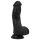 Easytoys - godemichet réaliste avec testicules - 12 cm - noir
