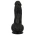 Easytoys - godemichet réaliste avec testicules - 12 cm - noir