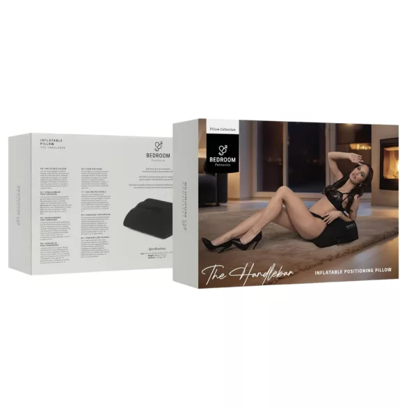 Bedroom Fantasies - coussin sexuel gonflable avec poignées - noir