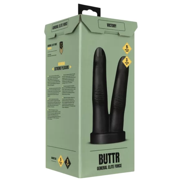 BUTTR Victory - double doigt anal - noir