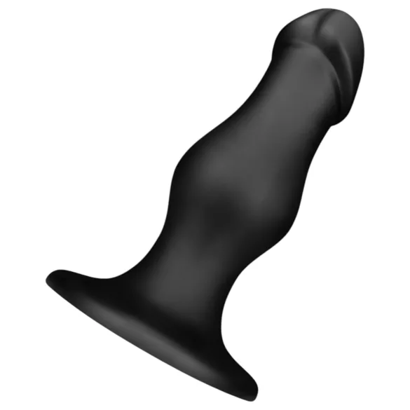 BUTTR FIM-92 - gode anal ventouse - silicone noir
