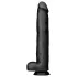 BUTTR - godemichet réaliste géant - 43 cm - noir