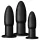 BUTTR - kit de training anal - boules progressives - silicone noir