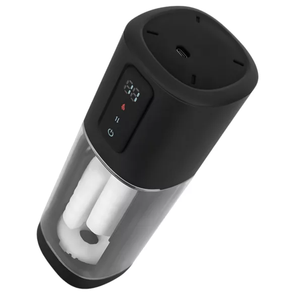 CRUIZR CX11 - masturbateur chauffant effet serrant - noir