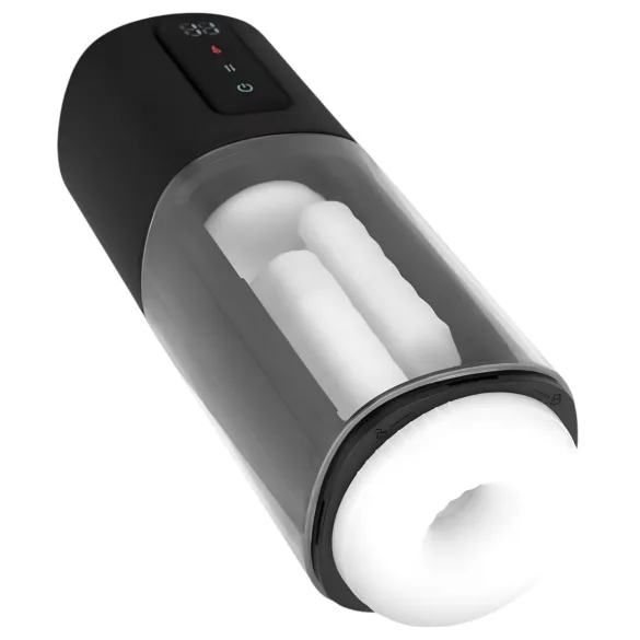 CRUIZR CX11 - masturbateur chauffant effet serrant - noir