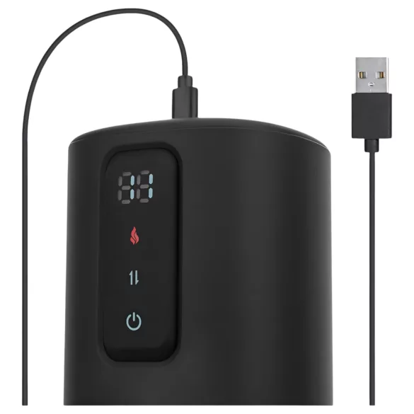 CRUIZR CX11 - masturbateur chauffant effet serrant - noir