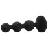 EasyToys - plug anal perlé - silicone noir