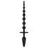 EasyToys - plug anal 2 en 1 - silicone noir