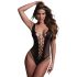 Christine - bodysuit en résille - noir