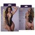 Christine - bodysuit en résille - noir