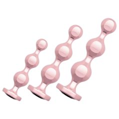 Rosy Gold - set de plugs anaux - couleur rose gold