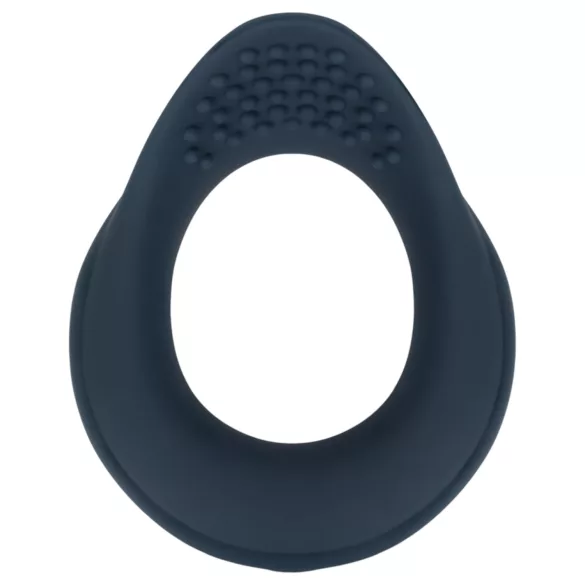 Boners - anneau pénien vibrant - silicone bleu