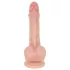 Real Fantasy Declan - gode réaliste avec prépuce (couleur chair) - 18 cm