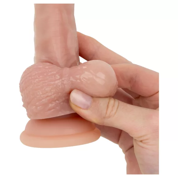 Real Fantasy Declan - gode réaliste avec prépuce (couleur chair) - 18 cm