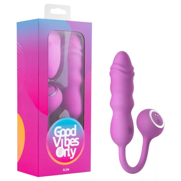 Good Vibes Only - œuf vibrant à pousser avec télécommande (rose)