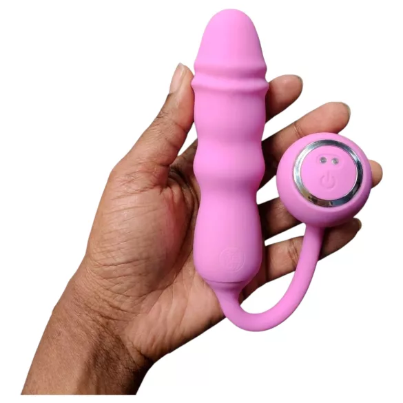Good Vibes Only - œuf vibrant à pousser avec télécommande (rose)