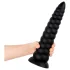 BUTTR Caterpiller - plug anal géant (noir) - 29 cm